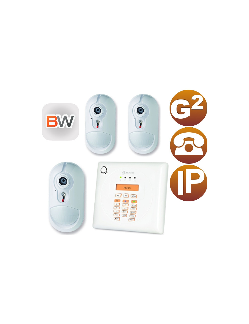 Kit alarma Bentel Wireless x3