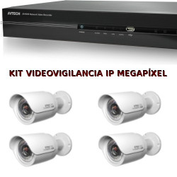 Kit videovigilancia ip megapixel