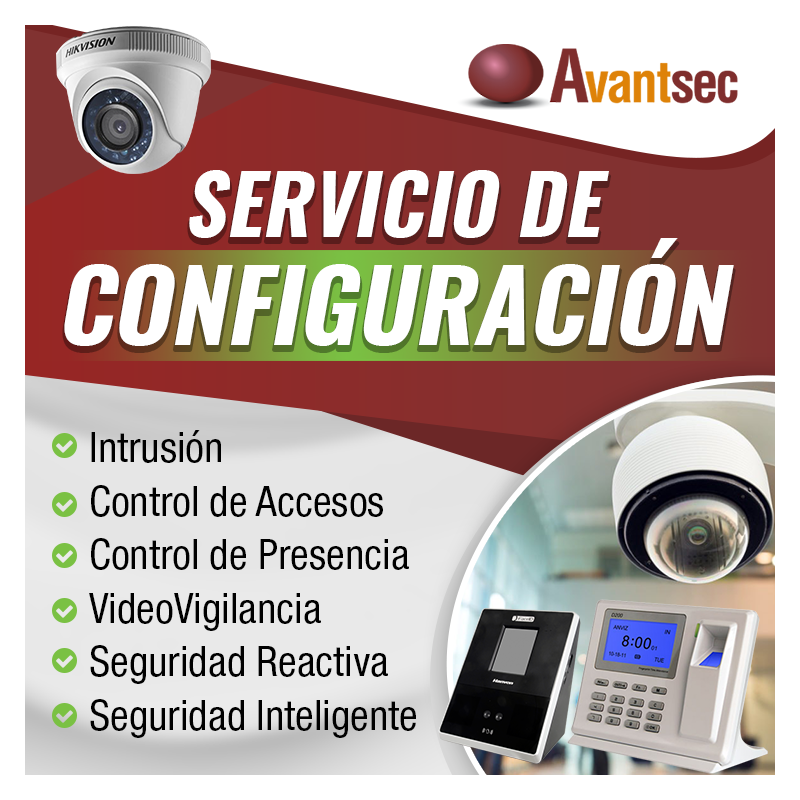 Servicio de configuración Kits alarma con video verificación