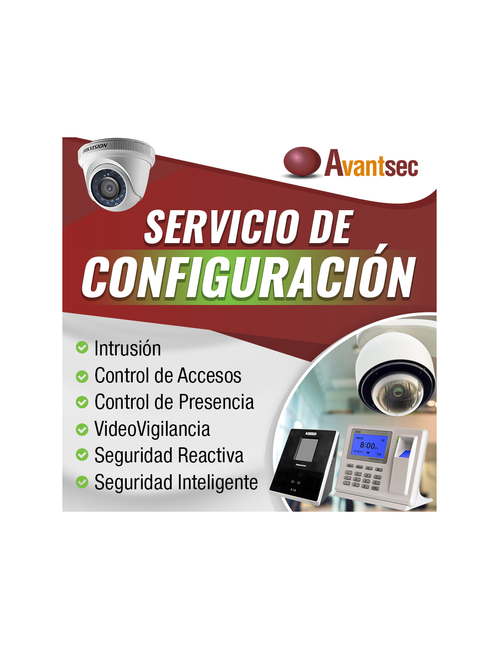 Servicio de configuración Estaciones de exterior