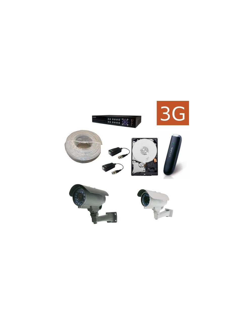Kit videovigilancia 3G exteriores 2